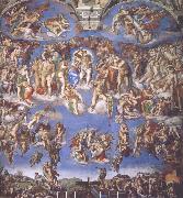 Michelangelo Buonarroti, den yttersta domen, sixinska kapellt